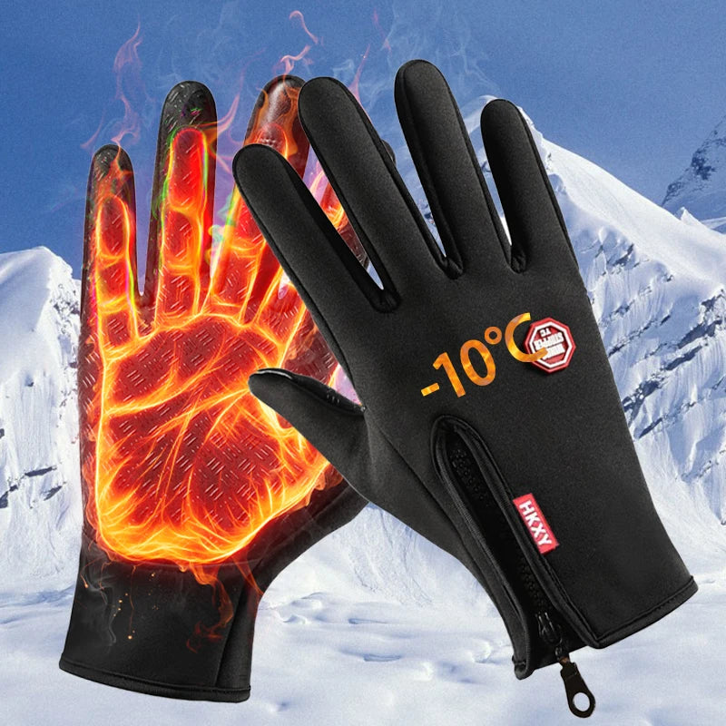 Wasserdichte Winterhandschuhe mit Touchfunktion-Perfekt für kalte Tage