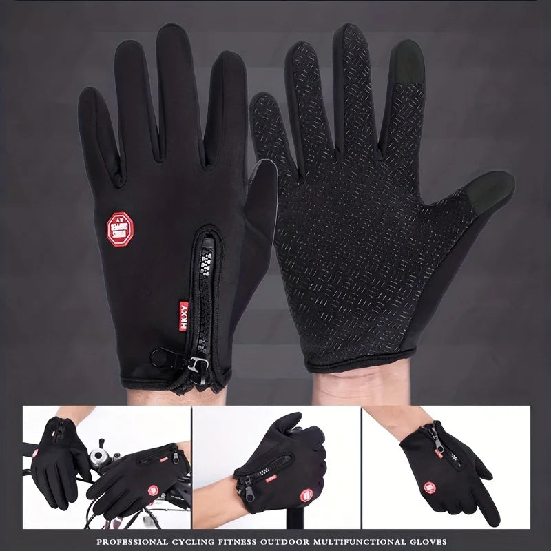 Wasserdichte Winterhandschuhe mit Touchfunktion-Perfekt für kalte Tage
