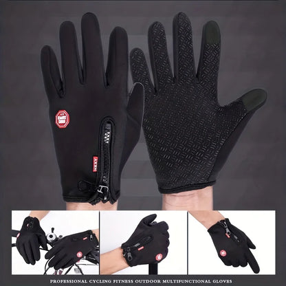 Wasserdichte Winterhandschuhe mit Touchfunktion-Perfekt für kalte Tage